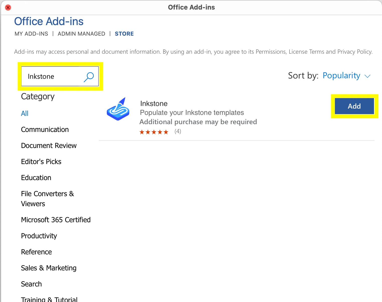 Inkstone in Get Apps